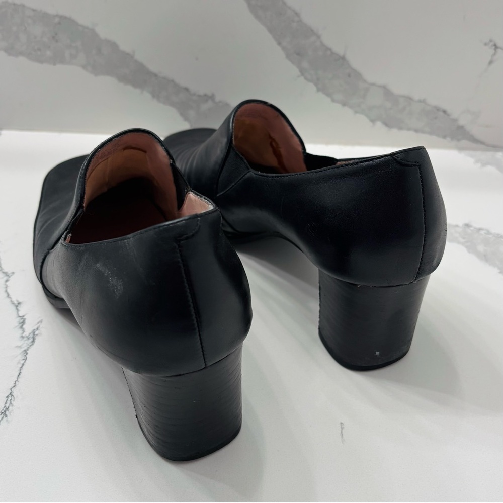 Vintage Aerosoles Women’s Black Leather Pump Heels, Size 9.5M - Picture 5 of 8